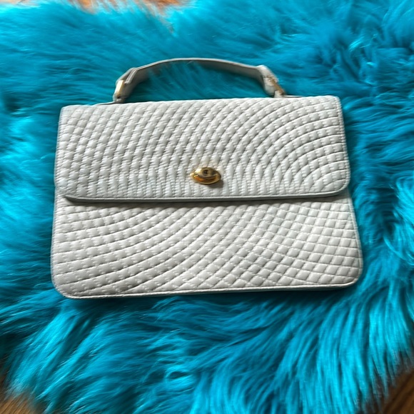 EUC authentic Vintage Bally clutch or crossbody with non branded chain attached. - Picture 3 of 17